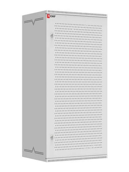 Шкаф телекоммуникационный настенный 18U (600х450) дверь перфорированная, Astra серия EKF PROxima