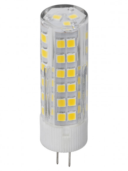 Лампа светодиодная G4-5 Вт-AC/DC 12 В-4000 К, SMD, 16x57 мм TDM