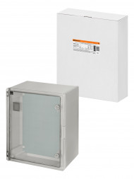 Бокс пластиковый ЩМП-0-6, прозр., крышка ABS, IP65, -45 до +75 С, навесной, (500x400x180) TDM