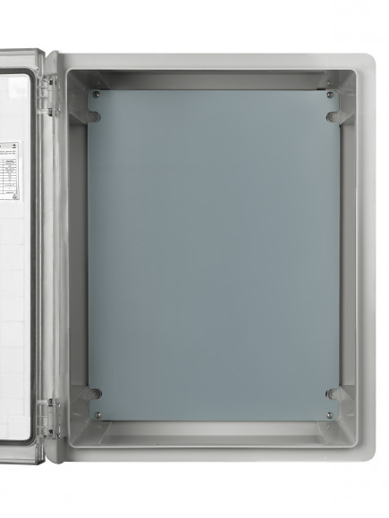 Бокс пластиковый ЩМП-0-6, прозр., крышка ABS, IP65, -45 до +75 С, навесной, (500x400x180) TDM