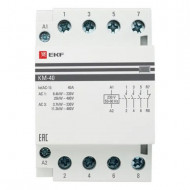 Контактор модульный КМ 40А 3NО+NC (3 мод.) EKF PROxima