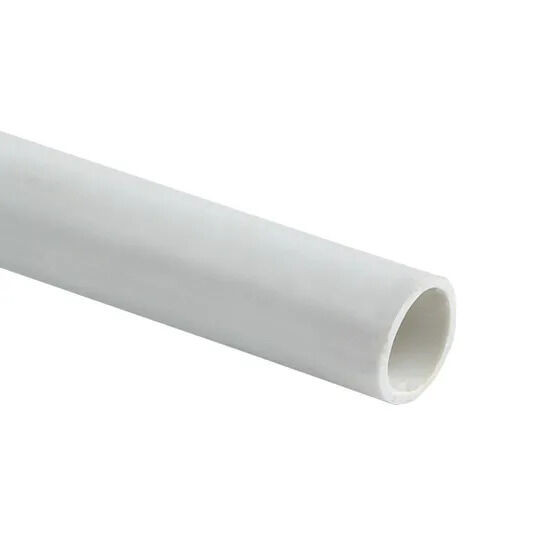Труба гладкая ПВХ жесткая d25 мм (2 м) (50 м/уп) белая EKF-Plast Труба гладкая ПВХ жесткая d25 мм (2 м) (50 м/уп) белая EKF-Plast