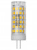 Лампа светодиодная G4-7 Вт-230 В-3000 К, SMD, 18,5x57 мм TDM