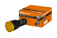 Лампа AD-16DS(LED)матрица d16мм желтый 12В AC/DC TDM Лампа AD-16DS(LED)матрица d16мм желтый 12В AC/DC TDM