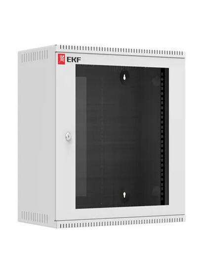 Шкаф телекоммуникационный настенный 9U (600х350) дверь стекло, Astra серия EKF PROxima
