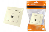 Розетка компьютерная RJ45 сл. кость "Лама" TDM