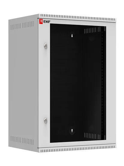 Шкаф телекоммуникационный настенный 12U (600х450) дверь стекло, Astra серия EKF PROxima