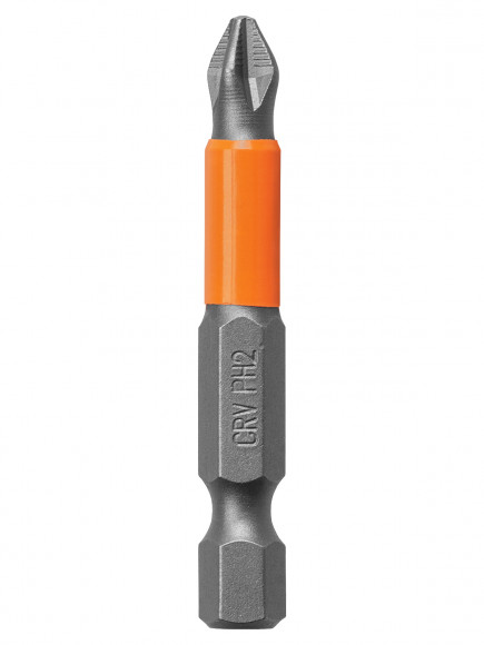 Набор бит PH2x50, односторонних, сталь CrV, Е 1/4", 10 шт., «Гранит» TDM Набор бит PH2x50, односторонних, сталь CrV, Е 1/4", 10 шт., «Гранит» TDM