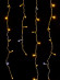 Гирлянда светодиодная "Бахрома" 2х1 м, 152LED, 3000К, мерц-е, посл. подкл, IP44, 250 В, TDM