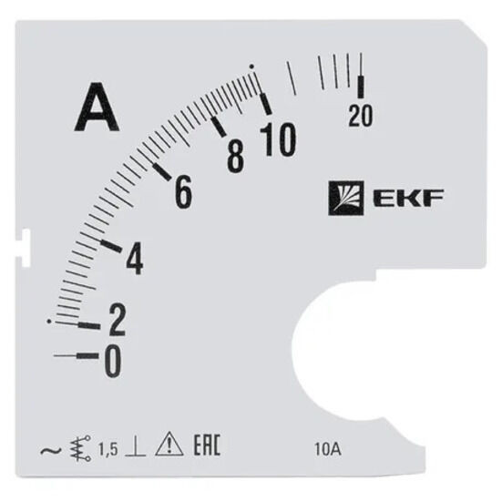 Шкала сменная для A961 10/5А-1,5 EKF PROxima Шкала сменная для A961 10/5А-1,5 EKF PROxima