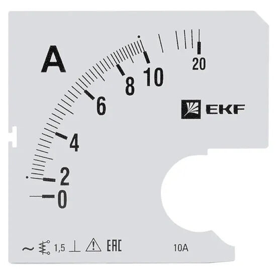 Шкала сменная для A961 10/5А-1,5 EKF PROxima Шкала сменная для A961 10/5А-1,5 EKF PROxima