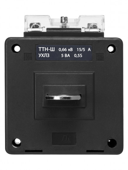 Трансформатор тока измерительный с шиной ТТН-Ш 15/5- 5VA/0,5S-Р TDM