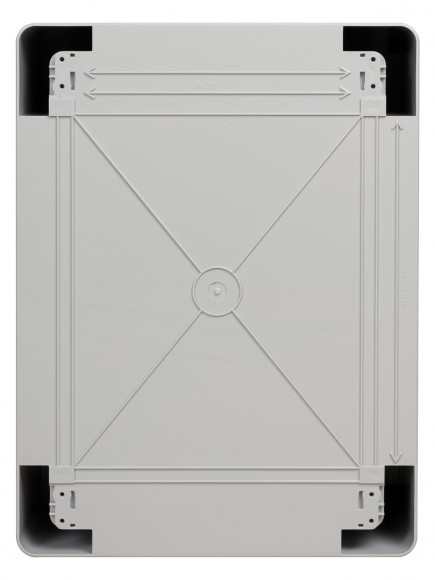 Бокс пластиковый ЩМП-0-3, ABS, IP65, -45 до +75 С, навесной, (400x300x170) TDM