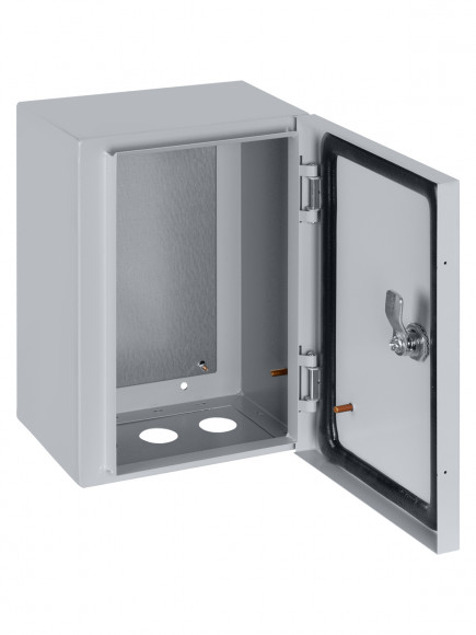 Корпус металлический ЩМП-3.2.1-0 (300х210х150) IP54 Народный эконом Корпус металлический ЩМП-3.2.1-0 (300х210х150) IP54 Народный эконом
