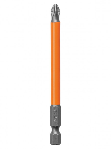Набор бит PH2x90, односторонних, сталь CrV, Е 1/4", 10 шт., «Гранит» TDM Набор бит PH2x90, односторонних, сталь CrV, Е 1/4", 10 шт., «Гранит» TDM