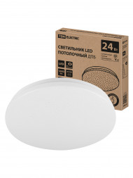 Светильник LED потолочный ДПБ 02, 24 Вт, 4000 К, Звездное небо, TDM Светильник LED потолочный ДПБ 02, 24 Вт, 4000 К, Звездное небо, TDM