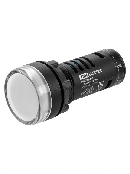 Индикатор двухцветный AD22-DSS (LED) матрица d22 мм красный/зеленый 220 В AC/DC TDM Индикатор двухцветный AD22-DSS (LED) матрица d22 мм красный/зеленый 220 В AC/DC TDM