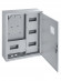 Корпус металлический ЩУРН-3/24 (560х480х165) 1 дверный TDM