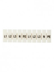 Маркеры для JXB-ST 2,5 с символами "L1, L2, L3, N, PE" (100 шт.) EKF PROxima