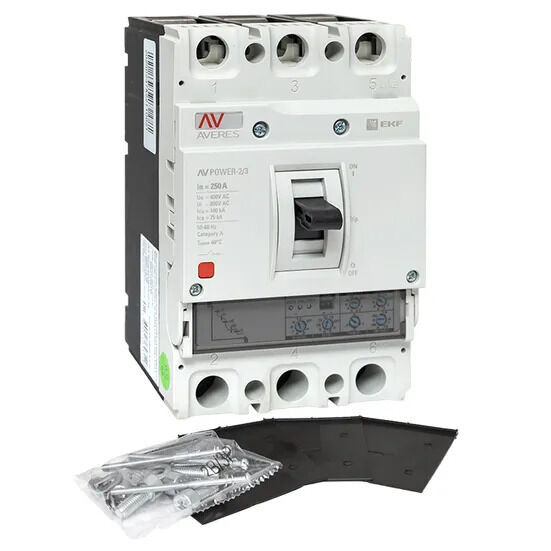 Автоматический выключатель AV POWER-2/3 250А 100kA ETU2.0 EKF AVERES