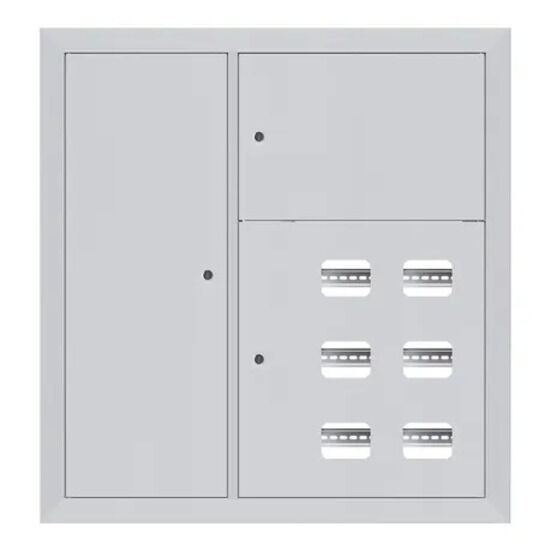 Щит этажный 6 кв. со слаботочным отсеком слева (1000х950х150) EKF Basic