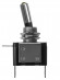 Выключатель-тумблер ASW-07D 1P 12В AC/DC 25А (3c) ON-OFF с фиксацией с желтой LED подсветкой TDM