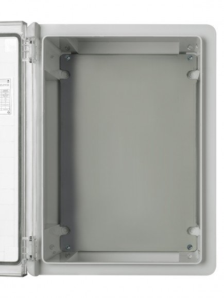 Бокс пластиковый ЩМП-0-3, прозр., крышка ABS, IP65, -45 до +75 С, навесной, (400x300x170) TDM