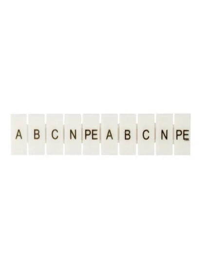 Маркеры для JXB-ST 1,5 с символами "A, B, C, N, PE" (100 шт.) EKF PROxima