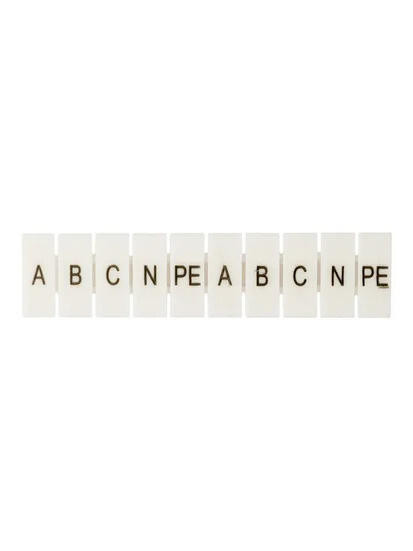 Маркеры для JXB-ST 1,5 с символами "A, B, C, N, PE" (100 шт.) EKF PROxima