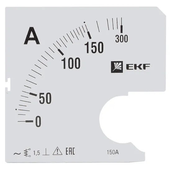 Шкала сменная для A961 150/5А-1,5 EKF PROxima Шкала сменная для A961 150/5А-1,5 EKF PROxima