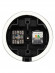 Розетка телефонная RJ11 + компьютерная RJ45 черная «Болонь» TDM