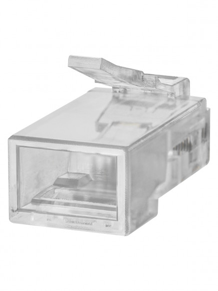 Разъем RJ-45 UTP для кабеля кат. 5Е, 8P8C (100шт) TDM