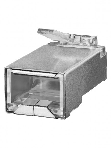 Разъем RJ-45 FTP для кабеля кат. 6, 8P8C (100шт) TDM
