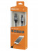 Дата-кабель, ДК 11, USB - USB Type-C, 1 м, тканевая оплетка, серый, TDM