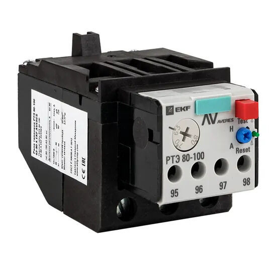 Реле тепловое РТЭ 80-100 40-57А EKF AVERES