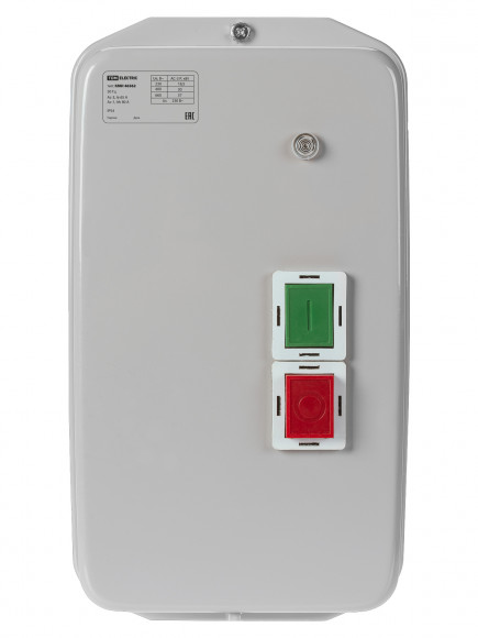 Контактор КМН46562 65А в оболочке с индикатором Ue=220В/АС3 IP54 TDM