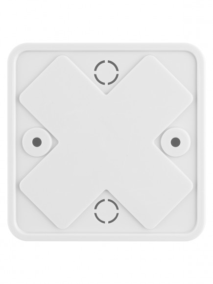Коробка распаячная КР 75х75х20 ОП белая IP40 TDM