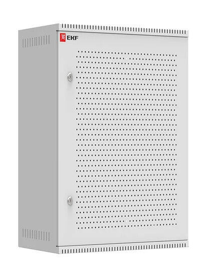 Шкаф телекоммуникационный настенный 12U (600х350) дверь перфорированная, Astra серия EKF PROxima