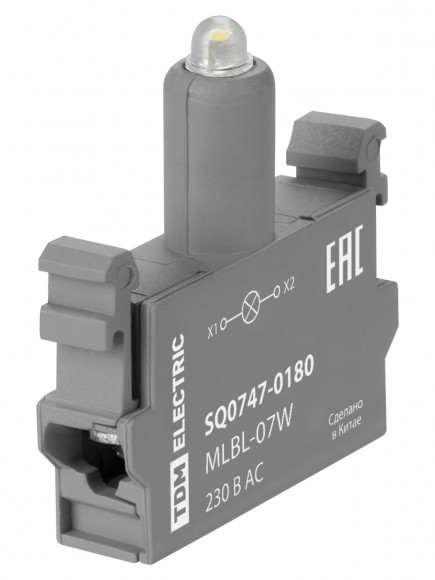 Светодиодный блок MLBL-07W 230 В AC белый TDM