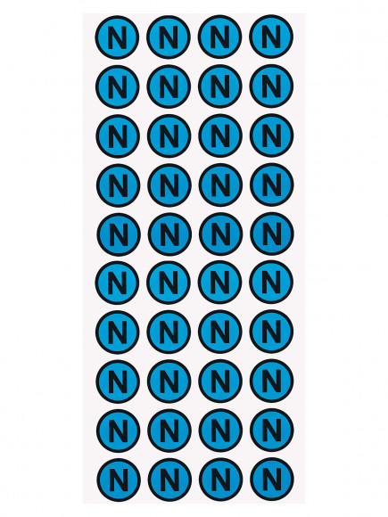 Символ "N" d=20мм TDM Символ "N" d=20мм TDM