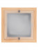 Светильник НПБ 02-2х40-111 УХЛ4 "Киото-1" сосна 2х40 Вт IP20 (270х270х75) TDM
