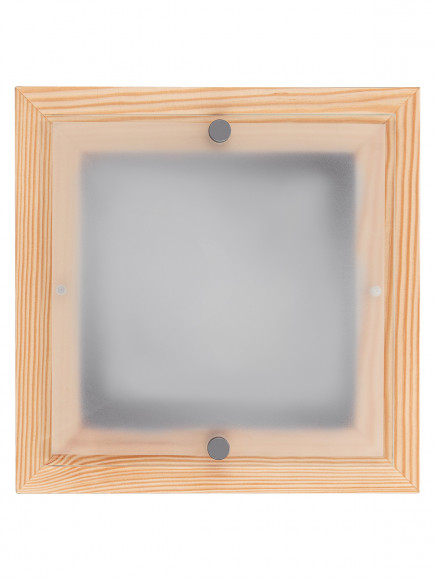 Светильник НПБ 02-2х40-111 УХЛ4 "Киото-1" сосна 2х40 Вт IP20 (270х270х75) TDM