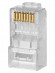 Разъем RJ-45 UTP для кабеля кат. 6, 8P8C в блистере (10шт) TDM