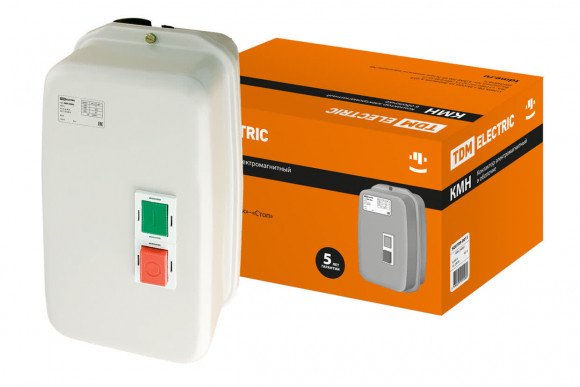 Контактор КМН34062 40А в оболочке Ue=220В/АС3 IP54 TDM
