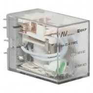 Реле промежуточное RPA 22/3 6A 110В DC EKF AVERES