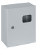 Корпус металлический ЩУ-3ф/1-0 (1 дверь) (395х310х150) IP54 Народный эконом