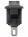 Выключатель клавишный KCD11-102 250В AC/DC, 1P, 3А, (3с), ON-ON, черный, Micro TDM