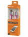 Дата-кабель, ДК 21, USB - Lightning, 1 м, силиконовая оплетка, розовый, TDM