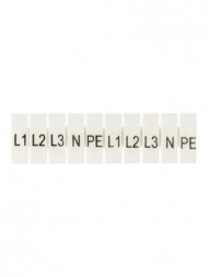 Маркеры для JXB-ST 6 с символами "L1, L2, L3, N, PE" (100 шт.) EKF PROxima