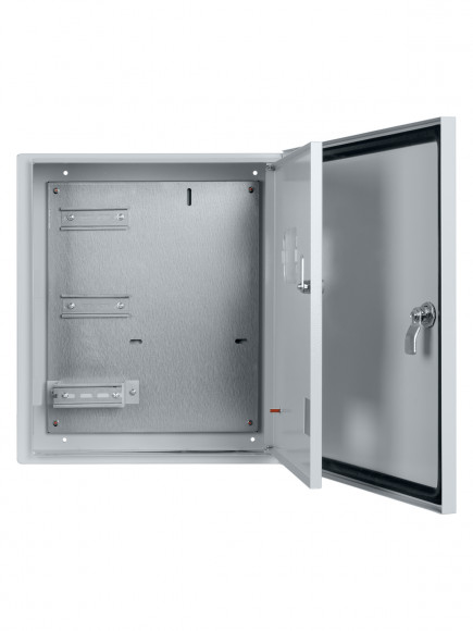Корпус металлический ЩУ-3ф/1-1 (2 двери) (445х400х150) IP54 Народный эконом